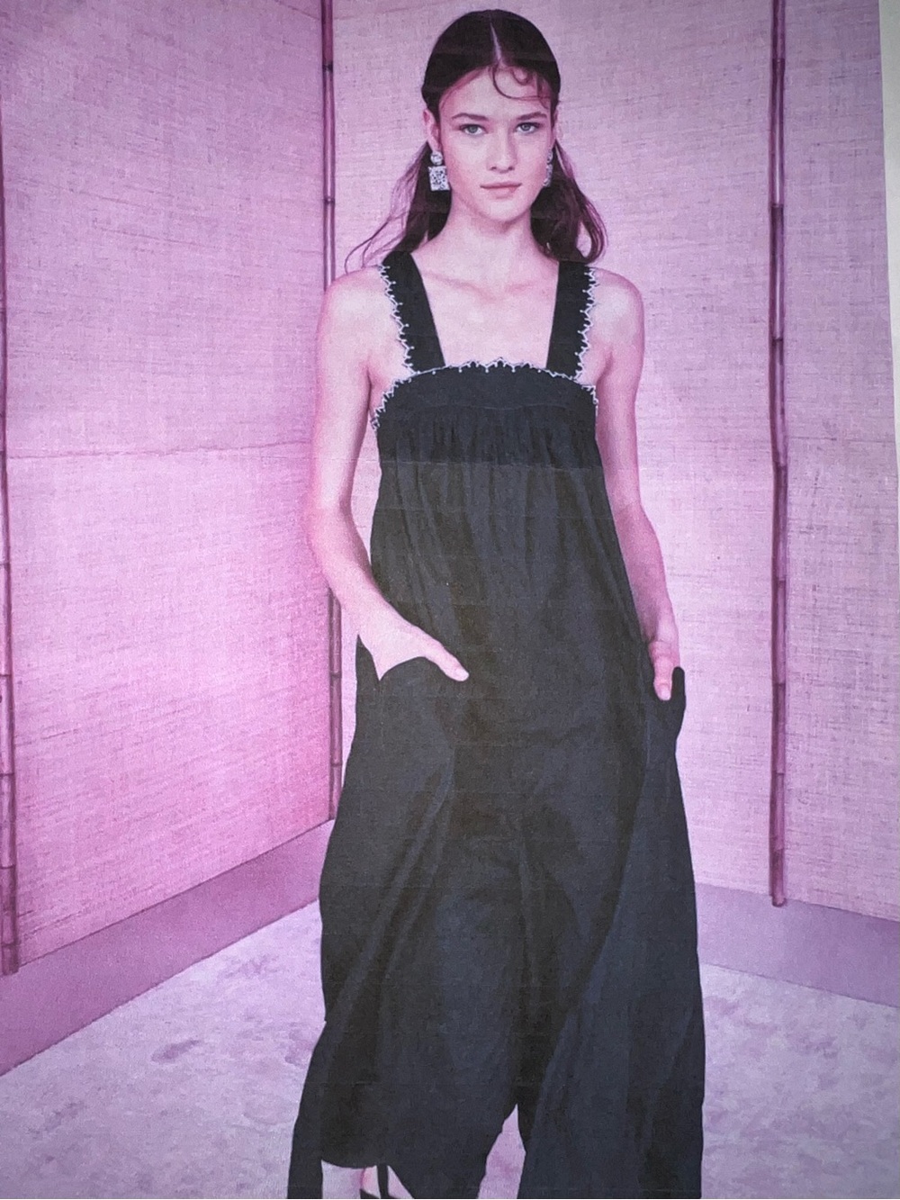 Ulla Johnson Black Rafaella Jumpsuit
